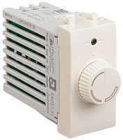 Светорегулятор поворотно-нажимной модульный DKC Avanti 1-м. 1 мод. 60–800Вт ванильная дымка картинка